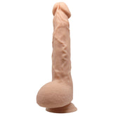 Baile 9.8 Inch Lifelike Dildo With Suction Cup In Flesh